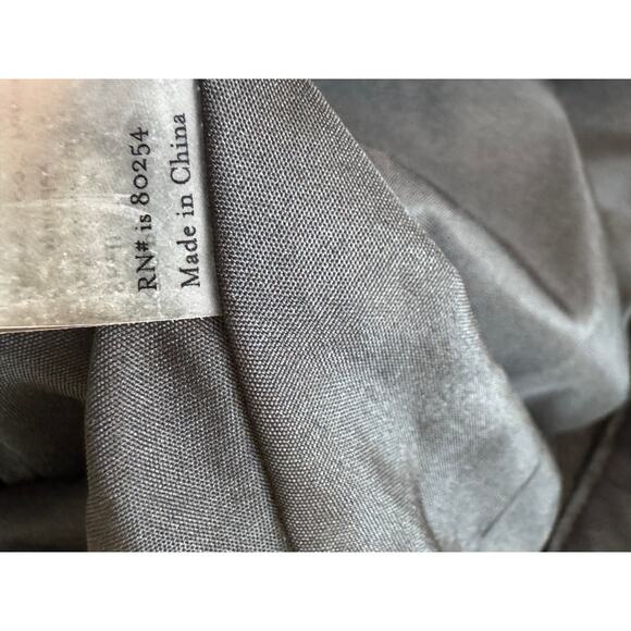 ALYCE PARIS STARRY NIGHT Black Gold Kalani Halter Top Velvet Prom Gown Size S - Picture 9 of 10